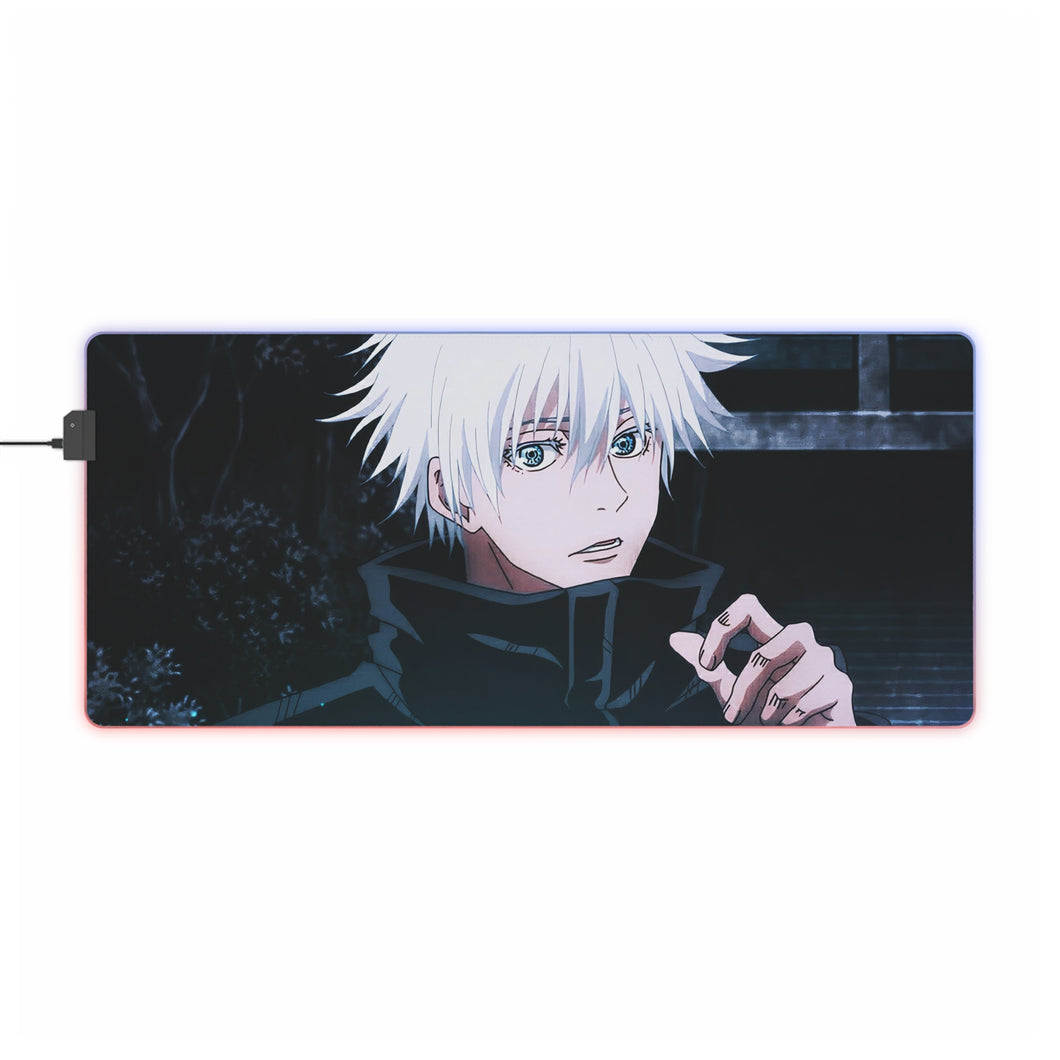 Tapis de souris LED RVB Jujutsu Kaisen (tapis de bureau)