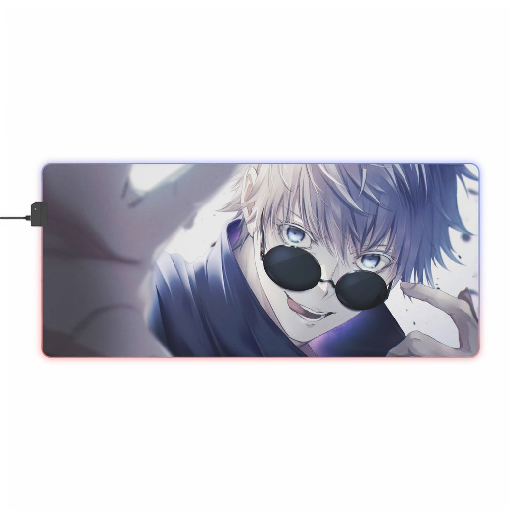 Tapis de souris LED RVB Jujutsu Kaisen (tapis de bureau)