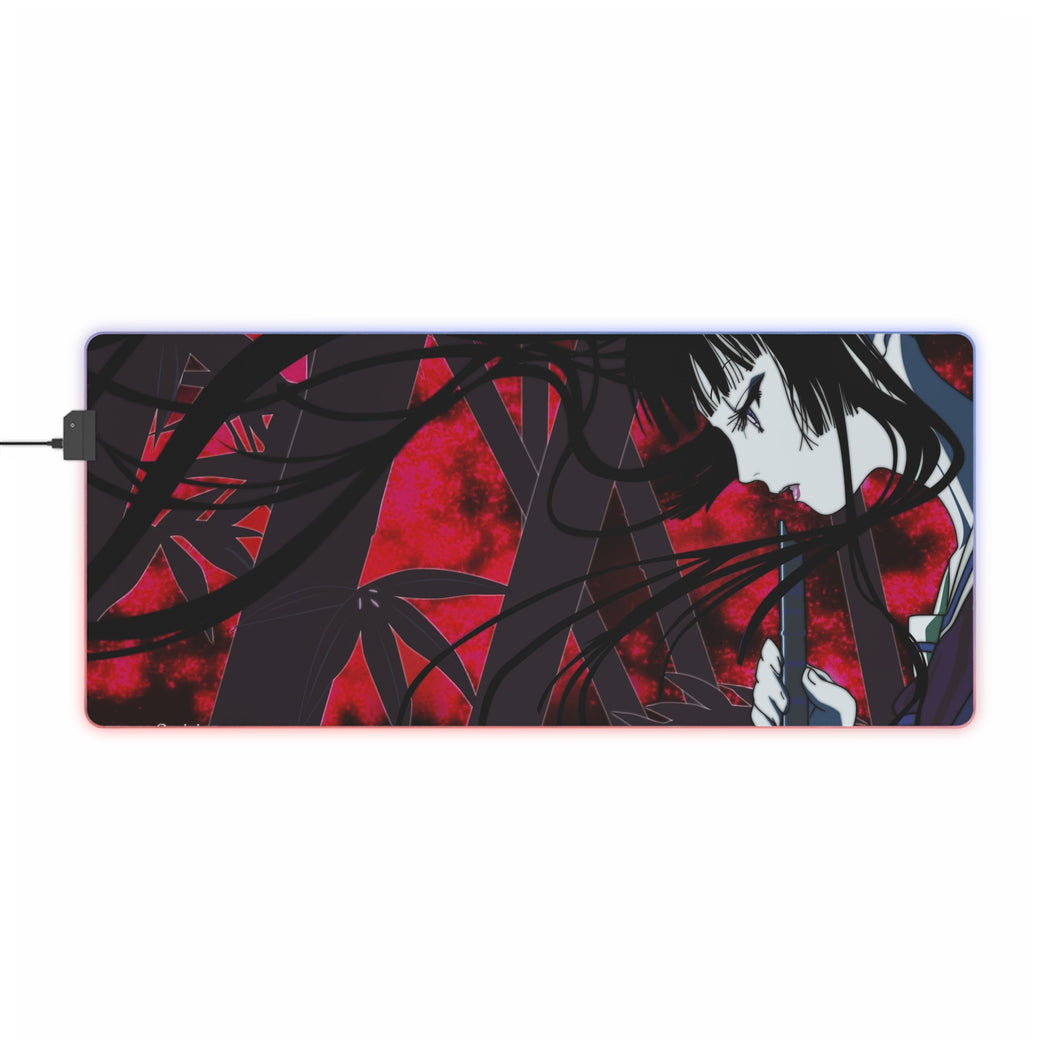 Tapis de souris LED RVB Jigoku Shōjo (tapis de bureau)