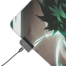 Charger l&#39;image dans la galerie, Tapis de souris LED RVB My Hero Academia Izuku Midoriya (tapis de bureau)
