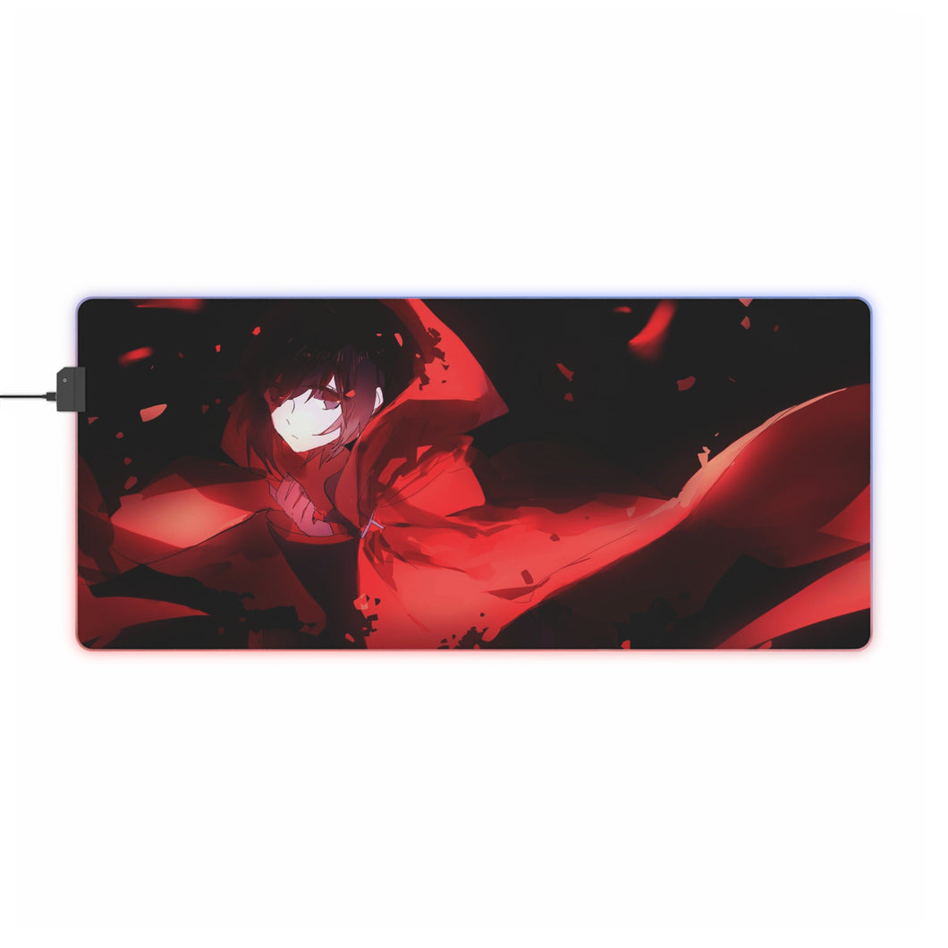 Tapis de souris LED RGB Anime RWBY (tapis de bureau)