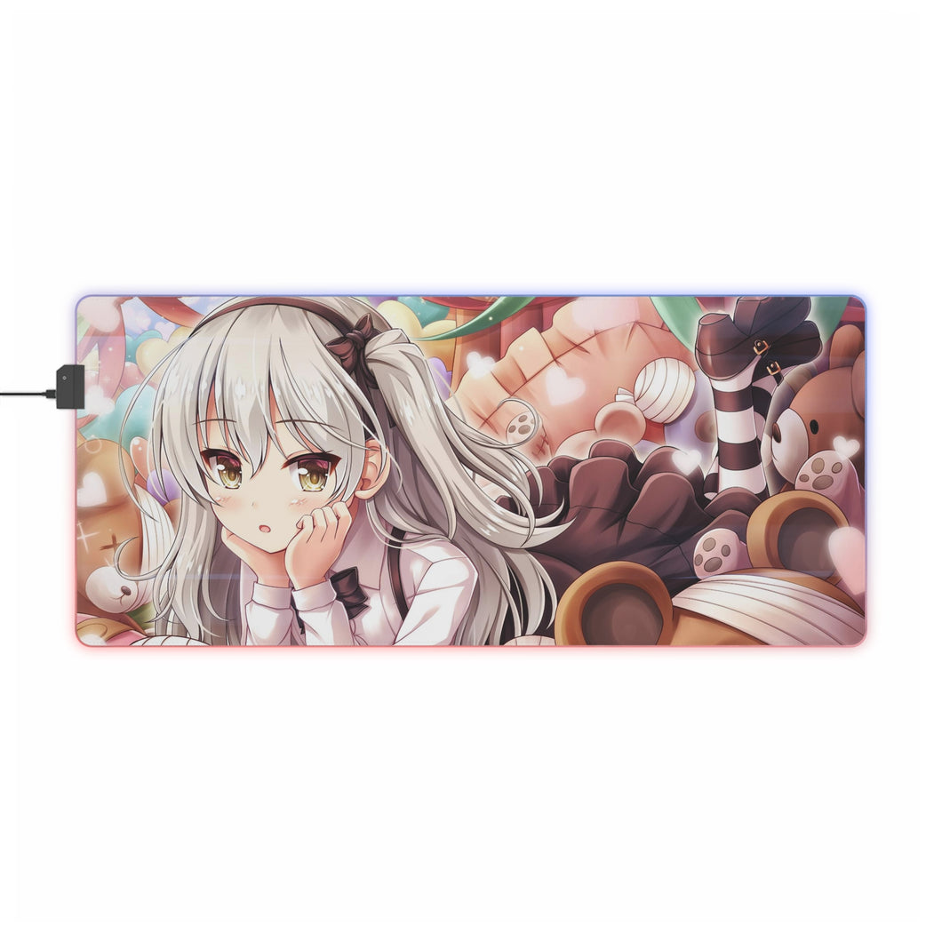 Girls und Panzer RGB LED Mouse Pad (Desk Mat)