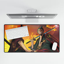 Charger l&#39;image dans la galerie, Tapis de souris Monkey D. Luffy / Roronoa Zoro (tapis de bureau)
