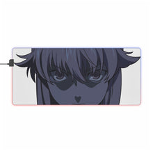 Charger l&#39;image dans la galerie, Tapis de souris LED RVB Mirai Nikki Yuno Gasai (tapis de bureau)
