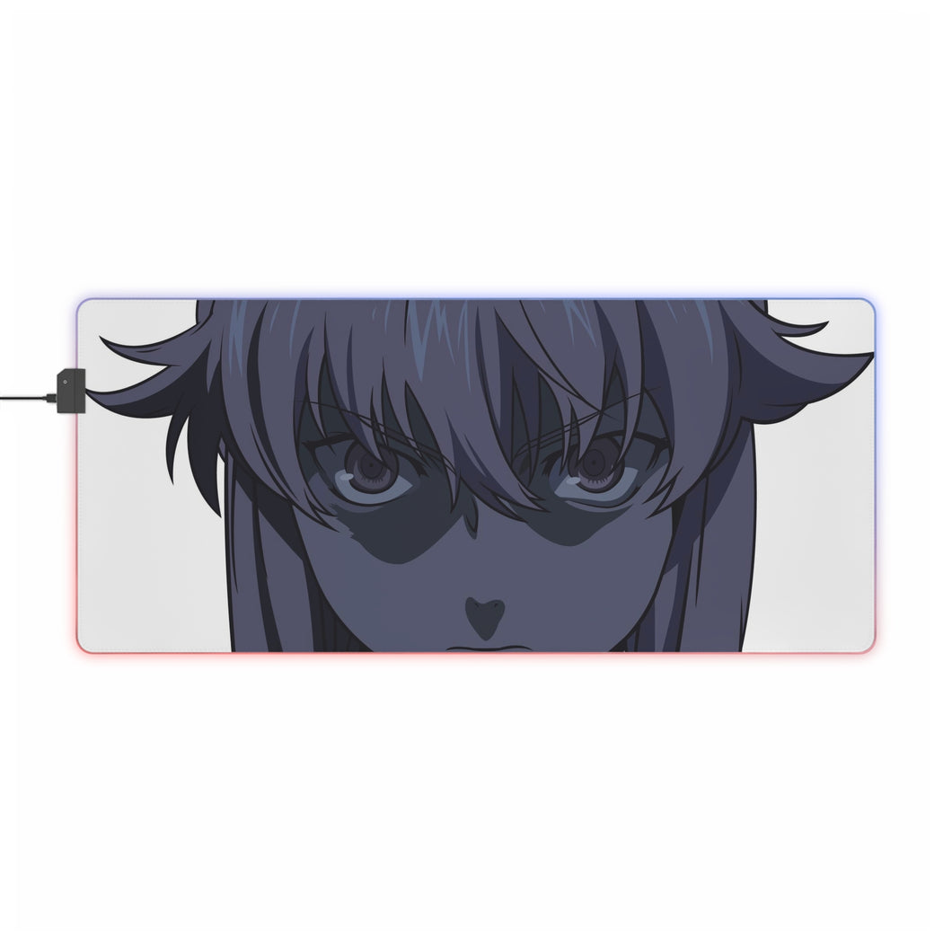 Tapis de souris LED RVB Mirai Nikki Yuno Gasai (tapis de bureau)