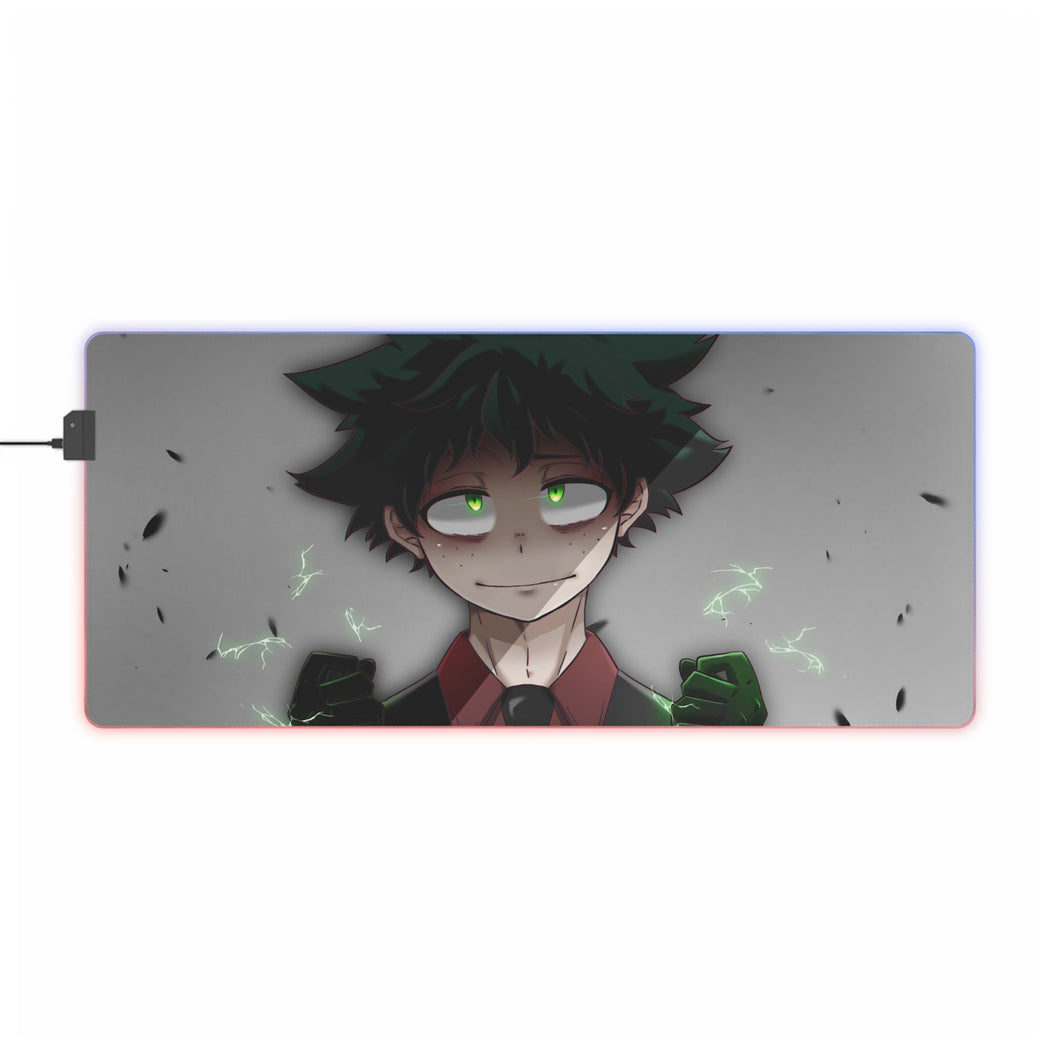 My Hero Academia Izuku Midoriya RGB LED Mouse Pad (Desk Mat)