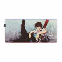 Cargar imagen en el visor de la galería, Blue Exorcist RGB LED Mouse Pad (Desk Mat)
