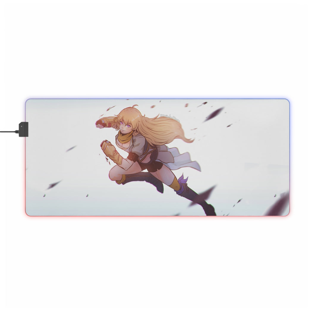 Tapis de souris LED RGB Anime RWBY (tapis de bureau)