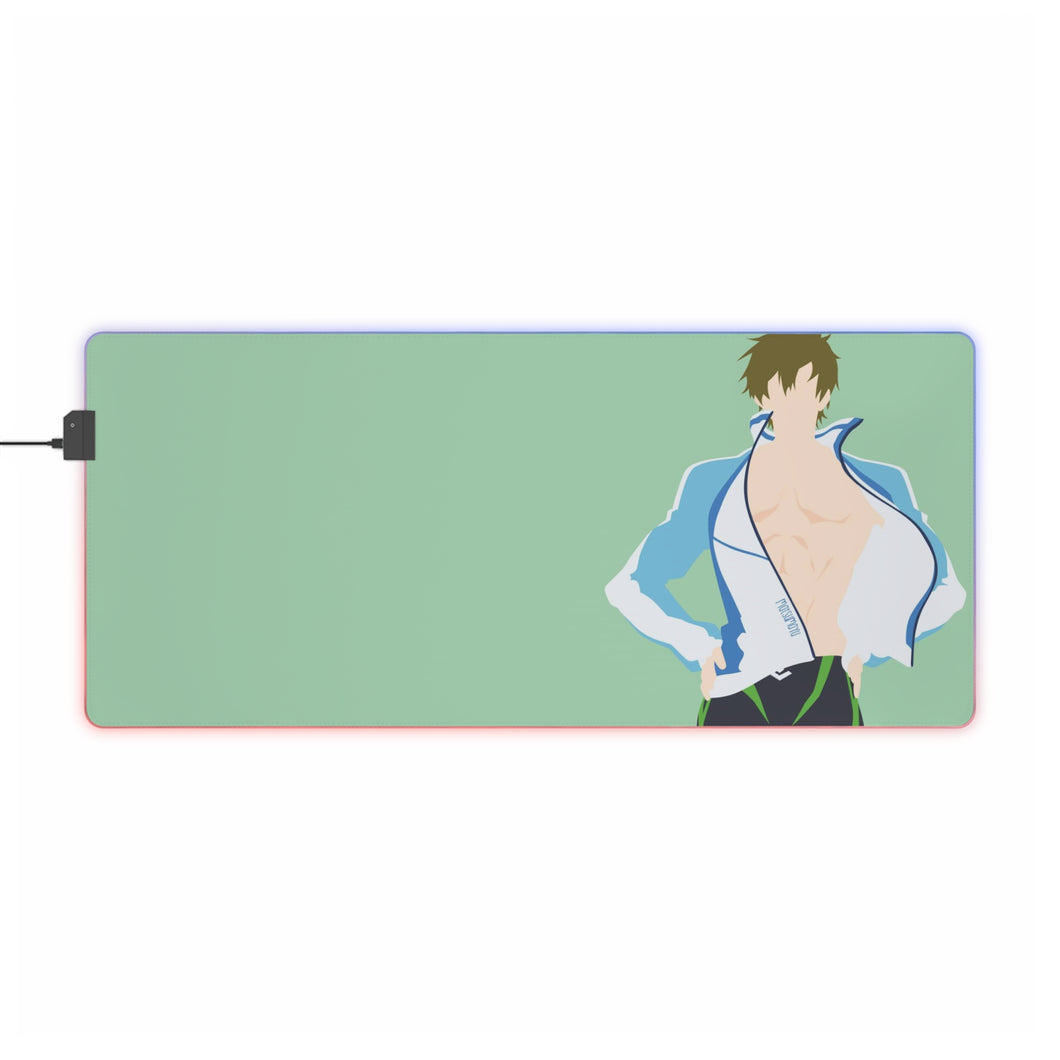 Free! Makoto Tachibana RGB LED Mouse Pad (Desk Mat)