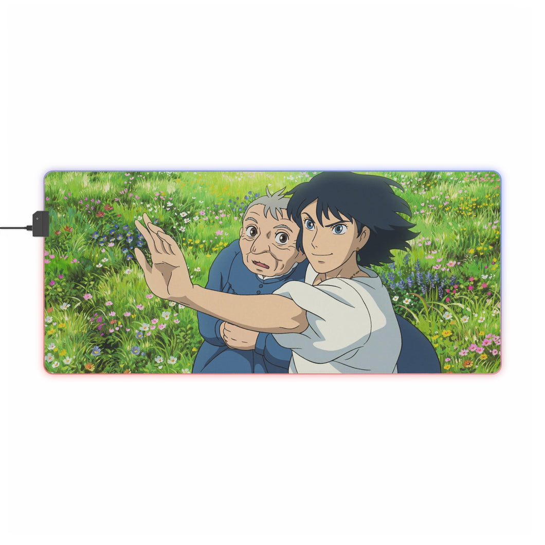 Howl's Moving Castle RGB LED Mouse Pad (Desk Mat)