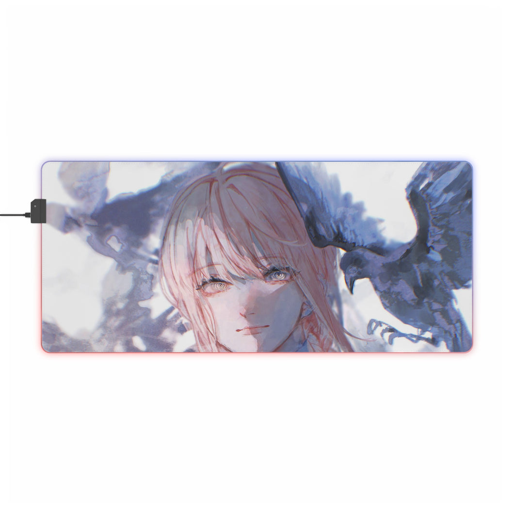 Anime Chainsaw Man RGB LED Mouse Pad (Desk Mat)