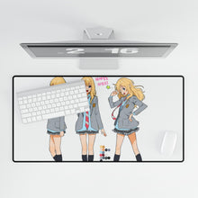 Load image into Gallery viewer, Anime Your Lie in April Mouse Pad (Desk Mat)
