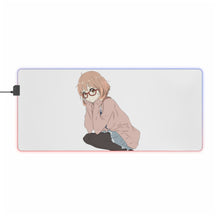 Load image into Gallery viewer, Mirai Kuriyama RGB LED Mouse Pad (Desk Mat)
