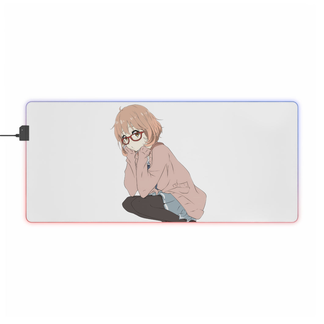 Mirai Kuriyama RGB LED Mouse Pad (Desk Mat)