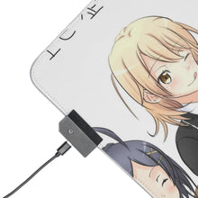 Charger l&#39;image dans la galerie, My Teen Romantic Comedy SNAFU Hachiman Hikigaya, Yukino Yukinoshita, Yui Yuigahama, Komachi Hikigaya RGB LED Tapis de souris (Tapis de bureau)
