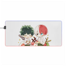 Charger l&#39;image dans la galerie, Tapis de souris LED RVB My Hero Academia Izuku Midoriya (tapis de bureau)
