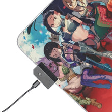 Cargar imagen en el visor de la galería, My Hero Academia Izuku Midoriya, Katsuki Bakugou, All Might, Tenya Iida, Tsuyu Asui RGB LED Mouse Pad (alfombra de escritorio)
