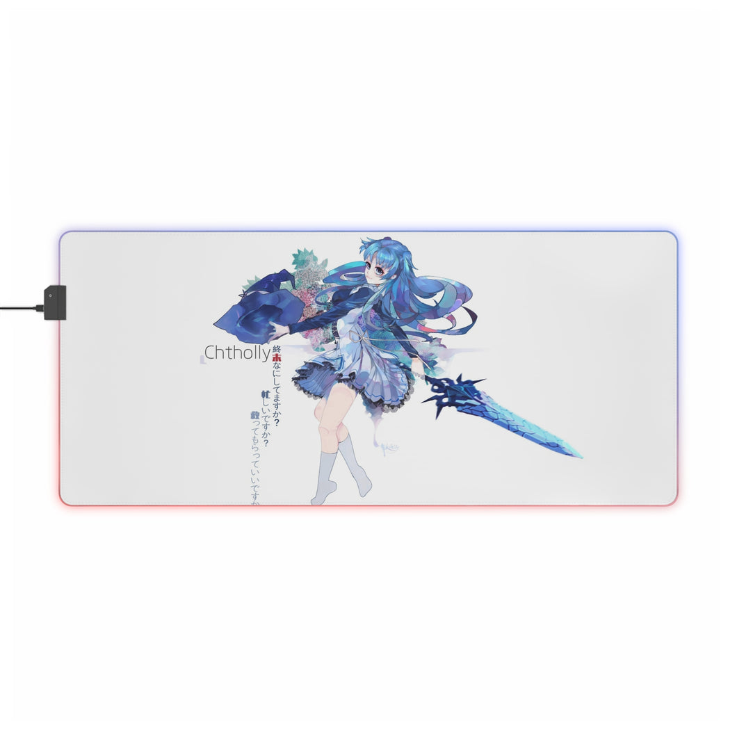 Tapis de souris LED RVB Sukasuka (tapis de bureau)