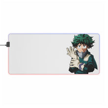 Charger l&#39;image dans la galerie, Tapis de souris LED RVB My Hero Academia Izuku Midoriya (tapis de bureau)
