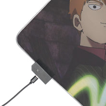 Charger l&#39;image dans la galerie, Mob Psycho 100 Arataka Reigen, Shigeo Kageyama, Ritsu Kageyama RGB LED Tapis de souris (Tapis de bureau)
