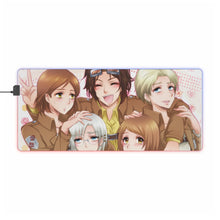 Load image into Gallery viewer, Anime Attack On Titan RGB LED Mouse Pad (Desk Mat)
