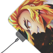 Charger l&#39;image dans la galerie, Tapis de souris LED RGB Demon Slayer : Kimetsu No Yaiba (tapis de bureau)
