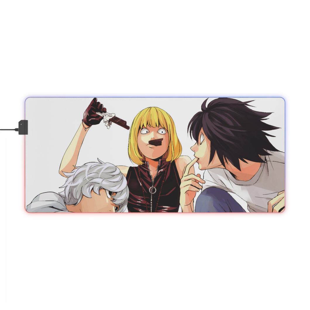 Anime Death Note RGB LED Mouse Pad (Desk Mat)