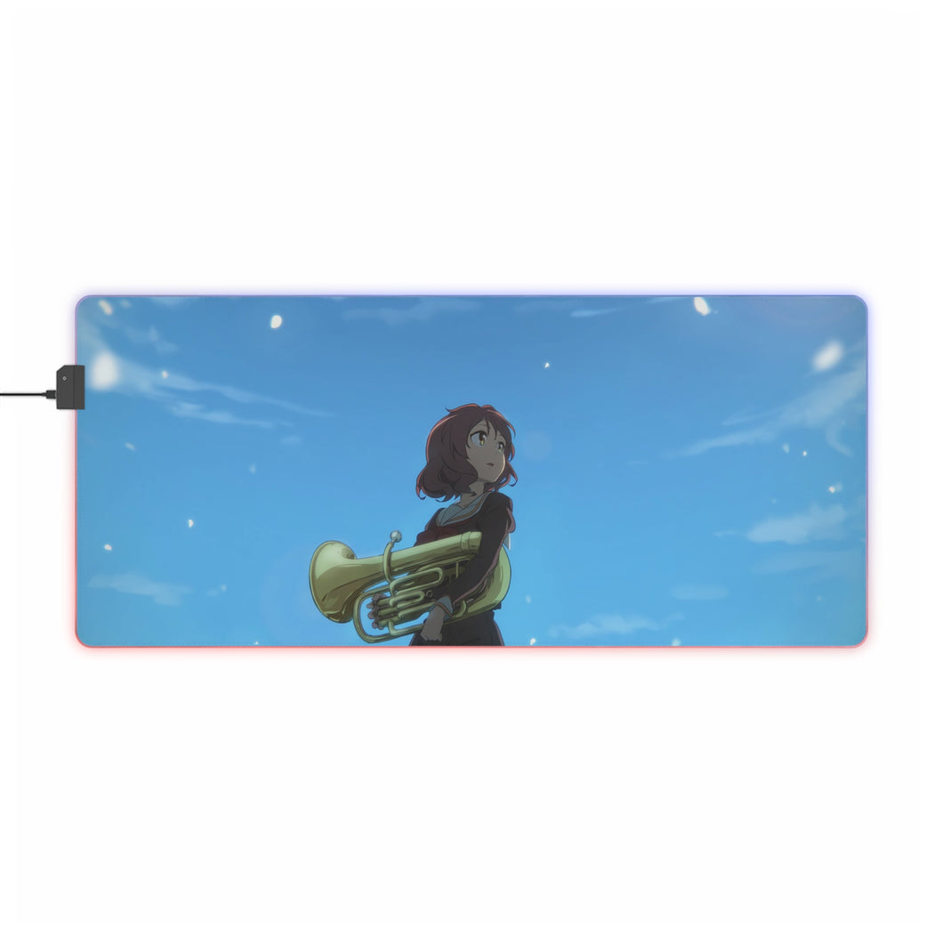 Sound! Euphonium Kumiko Oumae RGB LED Mouse Pad (Desk Mat)