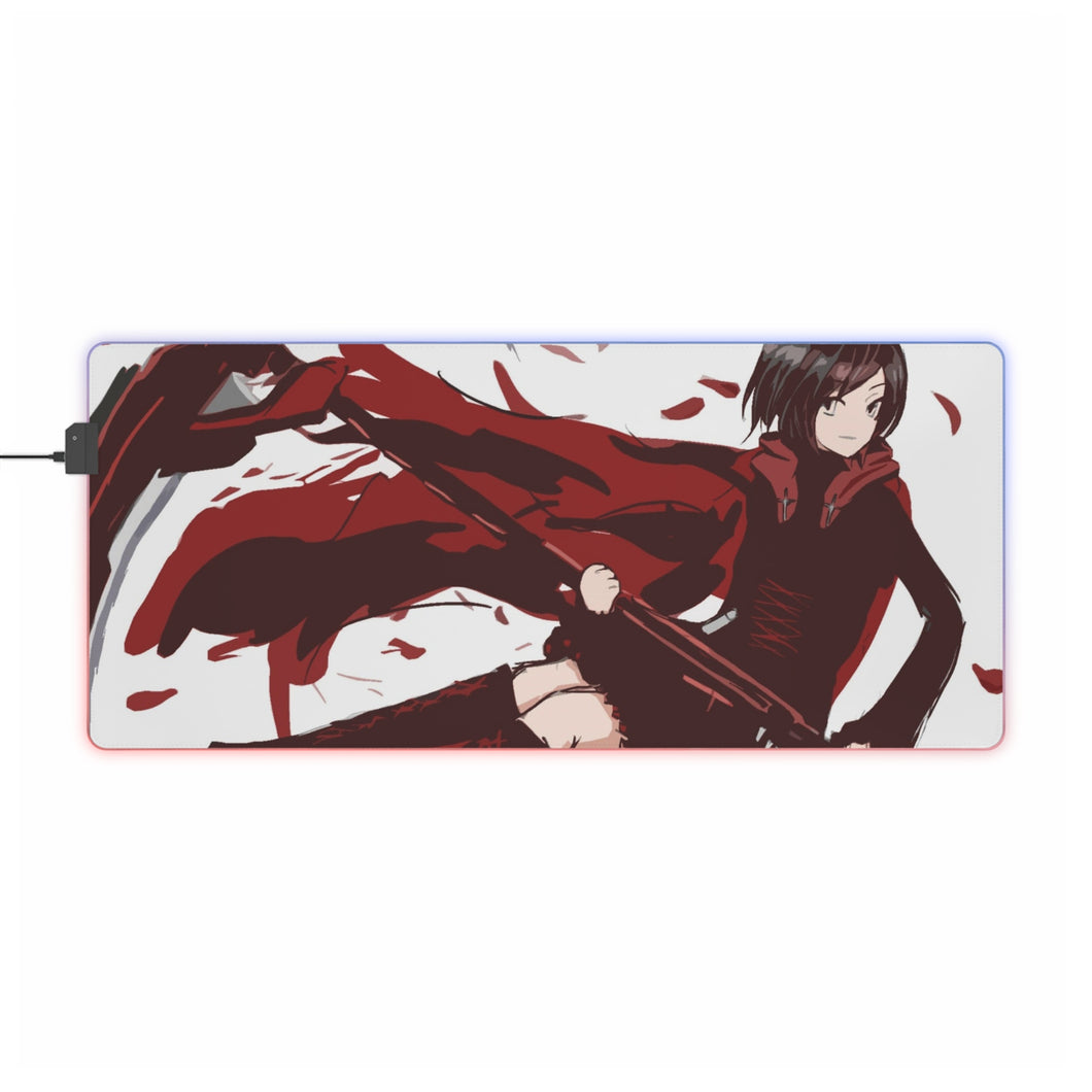 Tapis de souris LED RGB Anime RWBY (tapis de bureau)