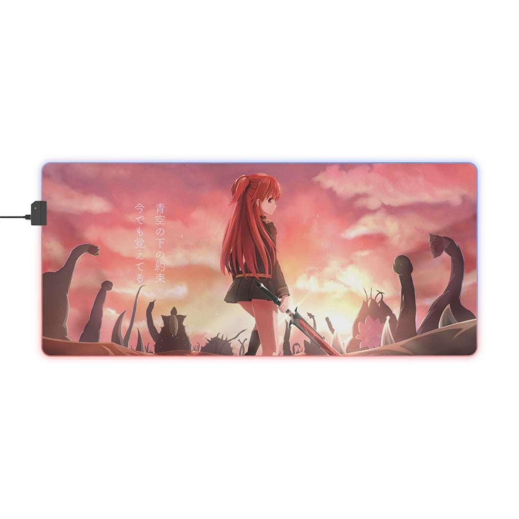 Tapis de souris LED RVB Sukasuka (tapis de bureau)