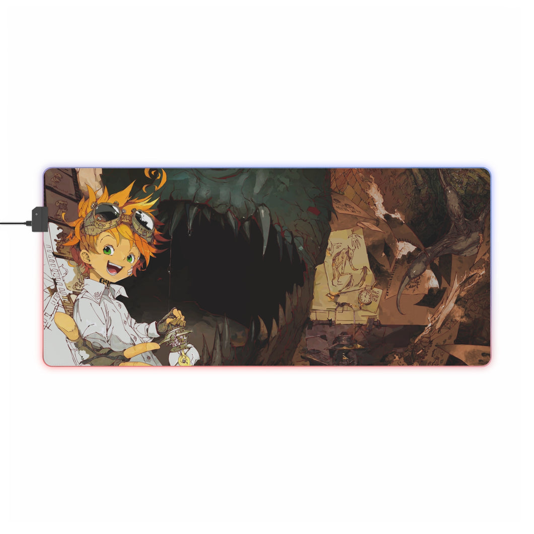 Yakusoku no Neverland RGB LED Mouse Pad (Desk Mat)