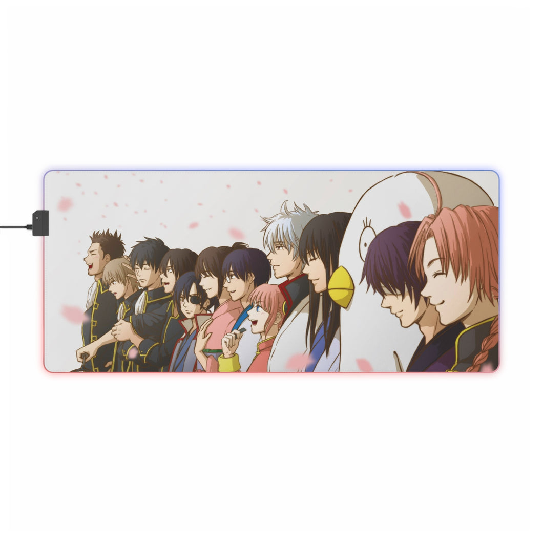 Anime Gintama RGB LED Mouse Pad (Desk Mat)