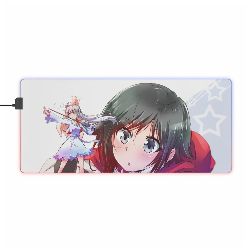 Tapis de souris LED RGB Anime RWBY (tapis de bureau)