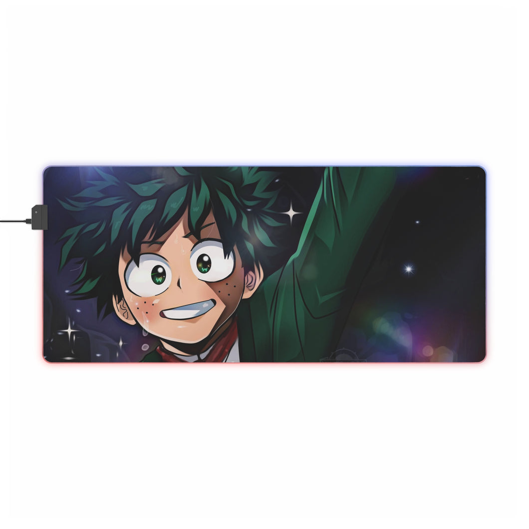 My Hero Academia Izuku Midoriya RGB LED Mouse Pad (Desk Mat)