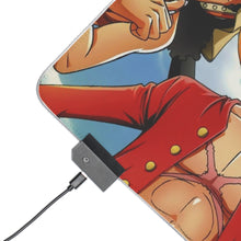 Cargar imagen en el visor de la galería, Alfombrilla de ratón RGB LED (alfombrilla de escritorio) de One Piece Monkey D. Luffy, Roronoa Zoro, Sanji, Nico Robin, Tony Tony Chopper
