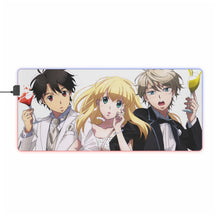 Charger l&#39;image dans la galerie, Tapis de souris LED RVB Aldnoah.Zero (tapis de bureau)
