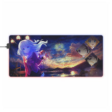 Charger l&#39;image dans la galerie, Tapis de souris LED RVB Nao Tomori tenant une pomme (tapis de bureau)
