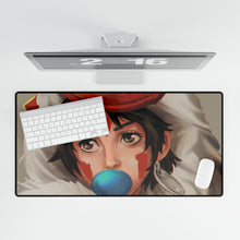 Load image into Gallery viewer, Anime Princess Mononoke Mouse Pad (Desk Mat)
