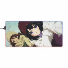 Cargar imagen en el visor de la galería, ¡Sonido! Alfombrilla para ratón con LED RGB (alfombrilla de escritorio) Euphonium Kumiko Oumae, Reina Kousaka
