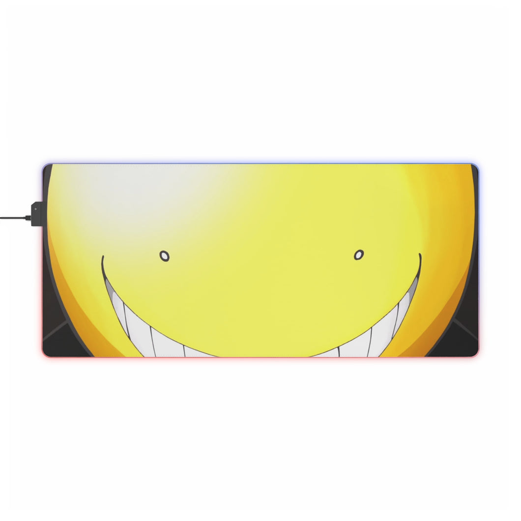 Tapis de souris LED RVB Koro-sensei (tapis de bureau)