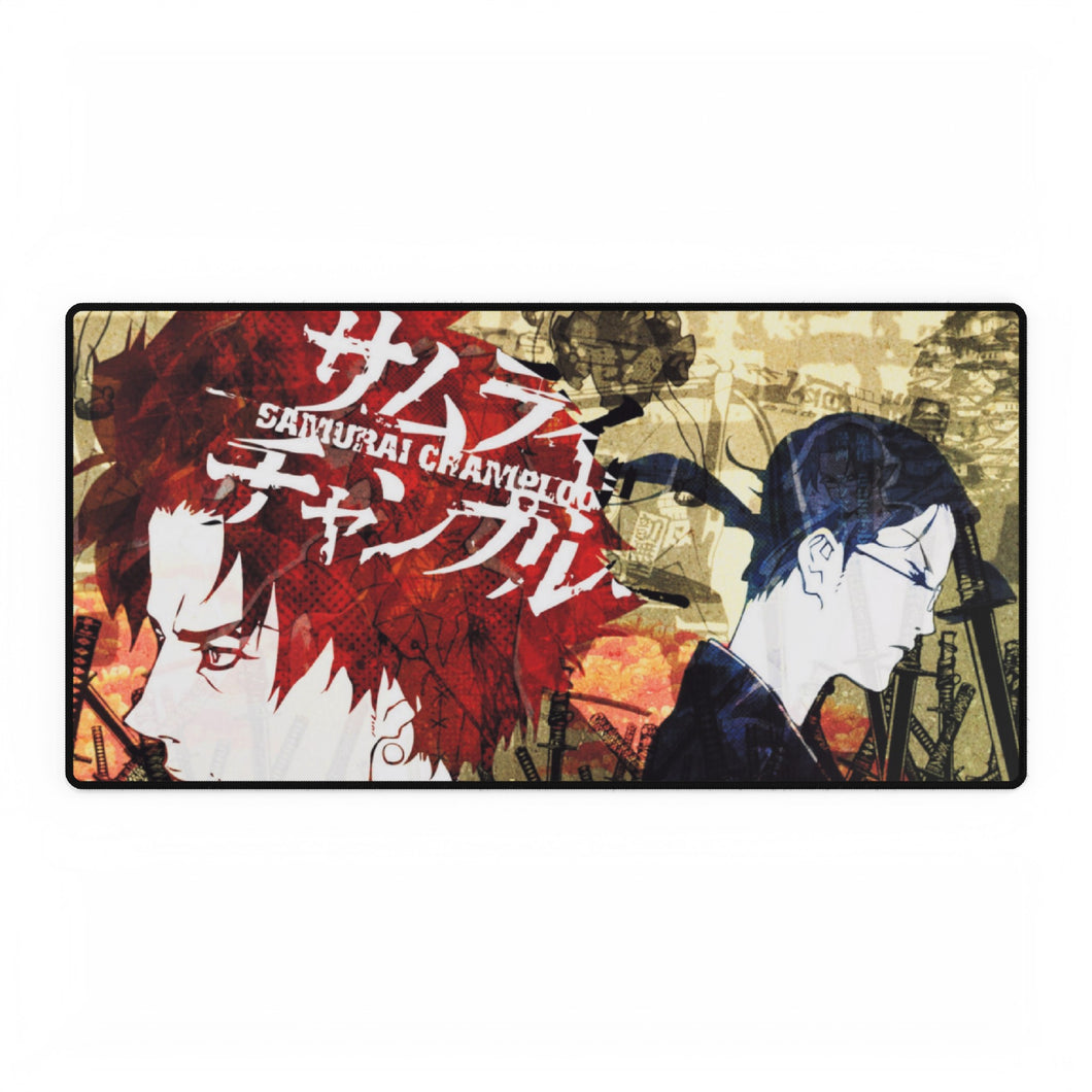 Anime Samurai Champloor Mouse Pad (Desk Mat)