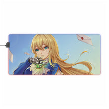 Load image into Gallery viewer, Violet Evergarden Violet Evergarden RGB LED Mouse Pad (Desk Mat)
