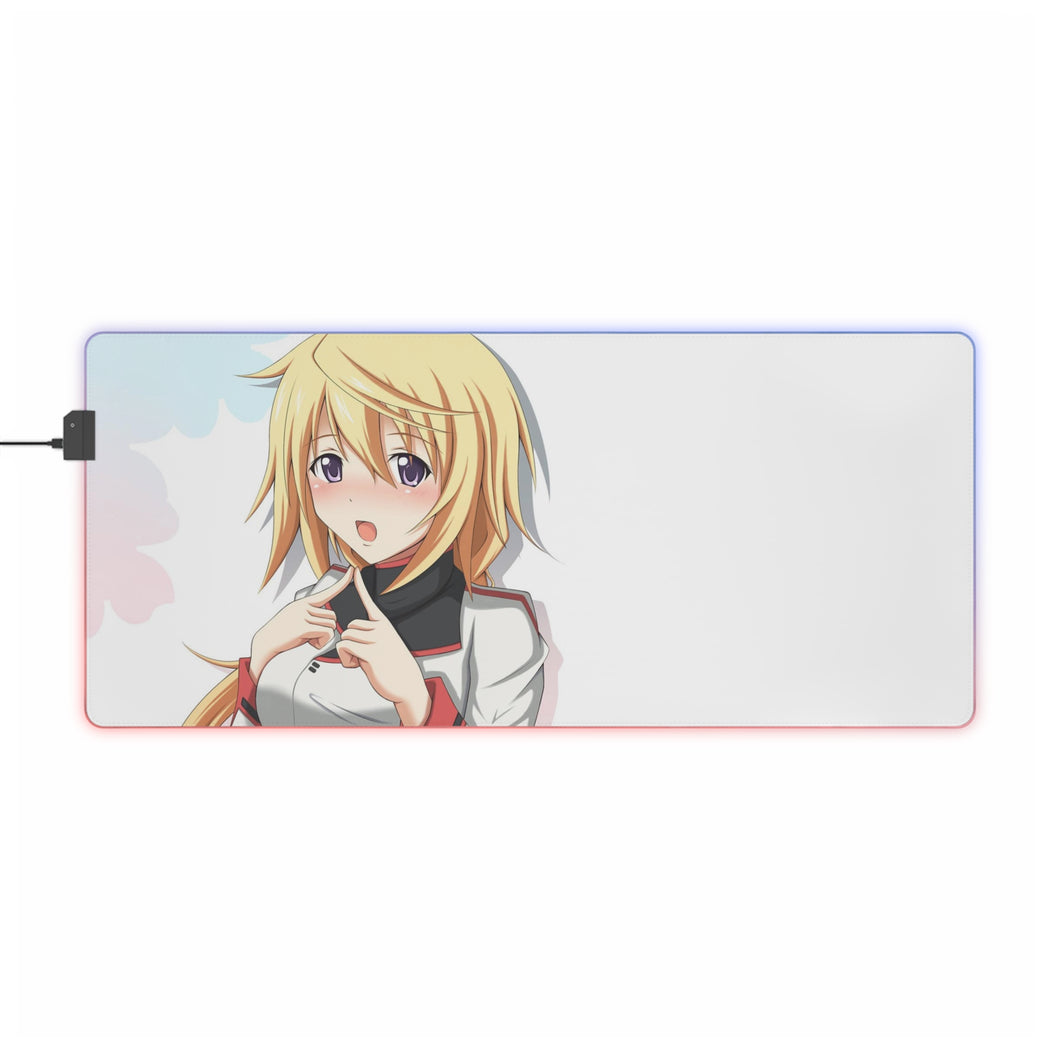 Tapis de souris LED RGB Infinite Stratos Charlotte Dunois (tapis de bureau)