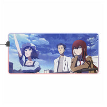 Cargar imagen en el visor de la galería, Alfombrilla de ratón LED RGB Mayuri, Kyouma y Kurisu (alfombra de escritorio)
