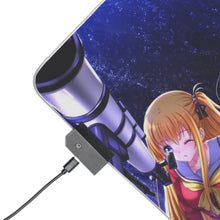 Charger l&#39;image dans la galerie, Tapis de souris LED RVB Charlotte Nao Tomori, Ayumi Otosaka, Joujirou Takajou (tapis de bureau)
