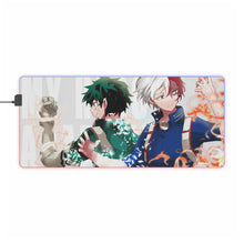 Charger l&#39;image dans la galerie, Tapis de souris LED RVB My Hero Academia Izuku Midoriya (tapis de bureau)
