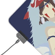 Cargar imagen en el visor de la galería, San Mononoke Hime / Princess Mononoke RGB LED Mouse Pad (Desk Mat)
