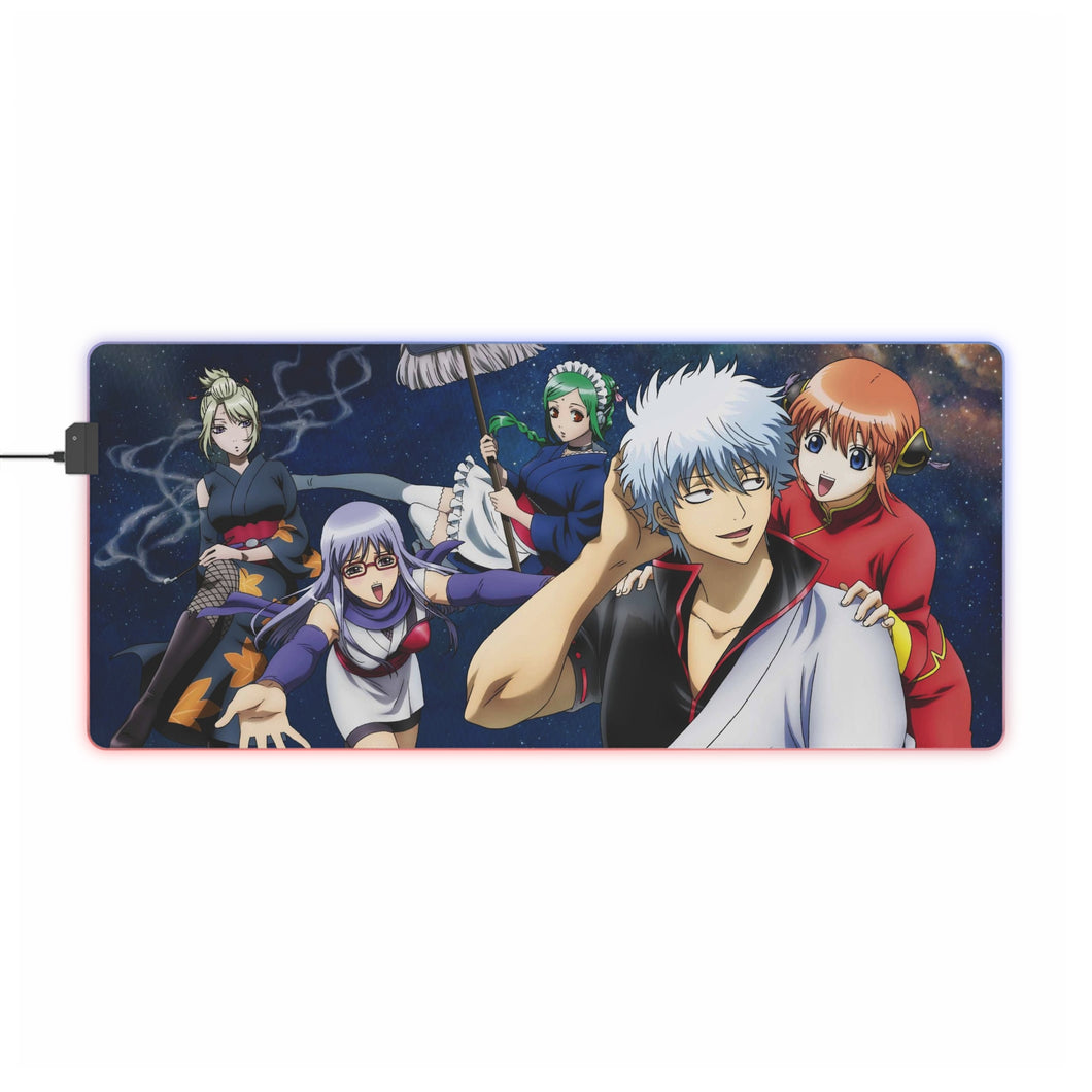 Gintoki Sakata RGB LED Mouse Pad (Desk Mat)