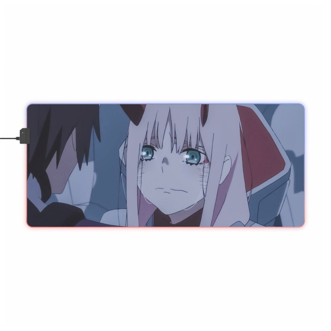 Zero Two RGB LED Mouse Pad (Desk Mat)