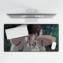 Load image into Gallery viewer, Anime Princess Mononoker Mouse Pad (Desk Mat)
